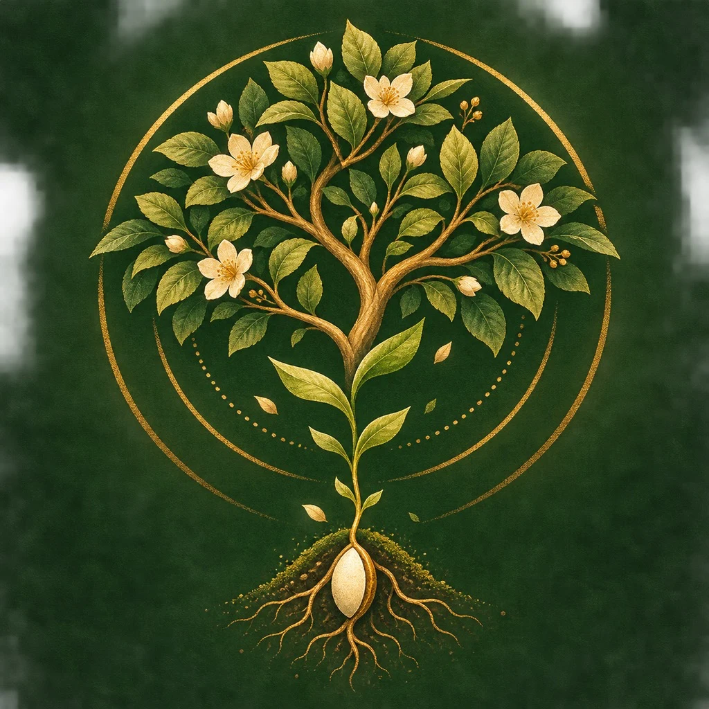 BEFORE IT BLOOMS flowering tree app icon